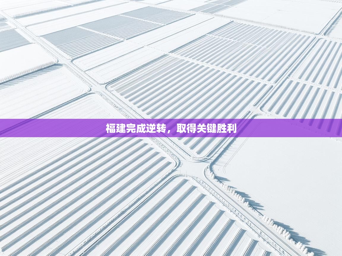 福建完成逆转,取得关键胜利 第2张